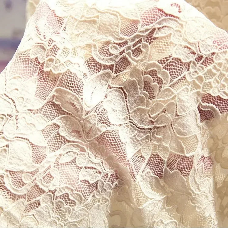 Kanten shirt, zwart/wit