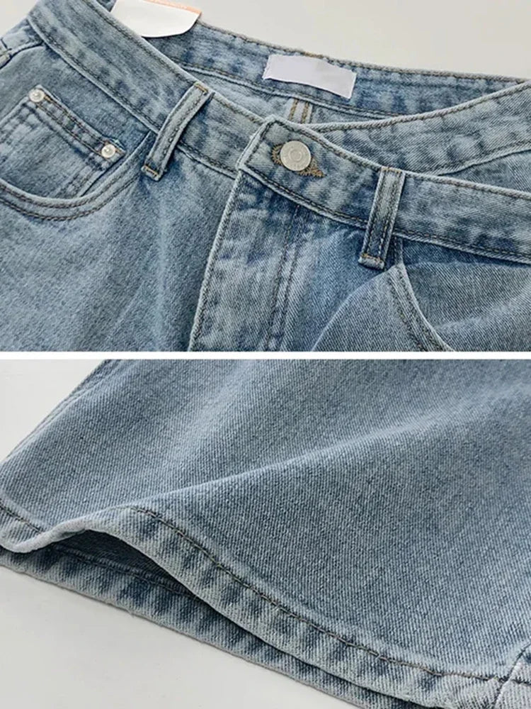 Spijkerbroek High Waist Loose Wide Leg nu 24,95!